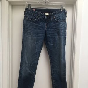 True religion medium blue jeans
